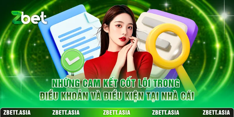 Những cam kết cốt lõi trong điều khoản và điều kiện tại nhà cái