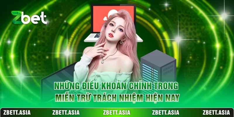 Những điều khoản chính trong miễn trừ trách nhiệm hiện nay